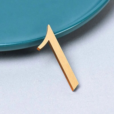 0 kuni 9 Plastikust numbrisilt Hotelli aadressi uksesilt Kodukleebis 3D-numbriline uksetahvel Maja sahtlisildi plaadistusvärava numbrid