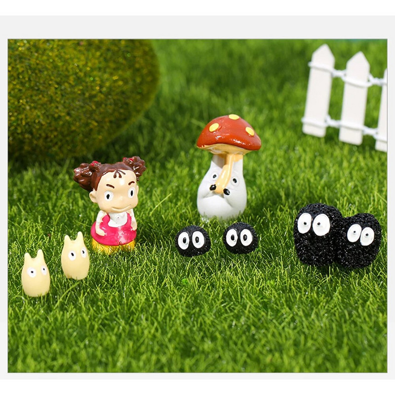 Mini životinje ovce za uređenje doma, figurice mikro vilinskog vrta, minijature, dodaci za DIY, 10 komada po seriji