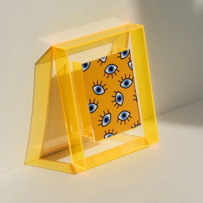 Šareni akrilni okviri za fotografije Moderni jednostavni 6 inčni poster slika Ins Stilski stolni okviri za slike Zidna dekoracija Kreativni DIY