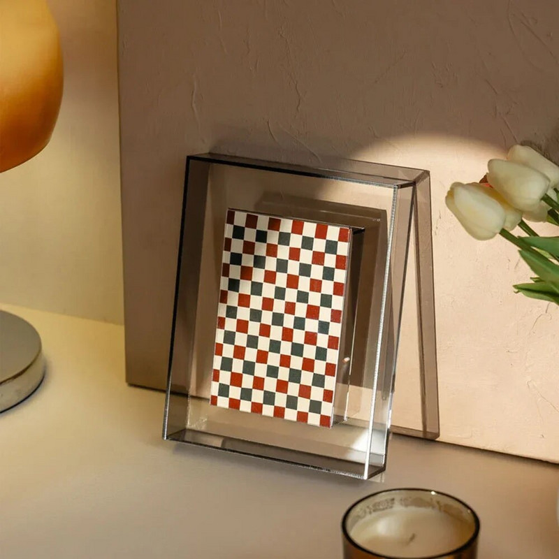 Šareni akrilni okviri za fotografije Moderni jednostavni 6 inčni poster slika Ins Stilski stolni okviri za slike Zidna dekoracija Kreativni DIY