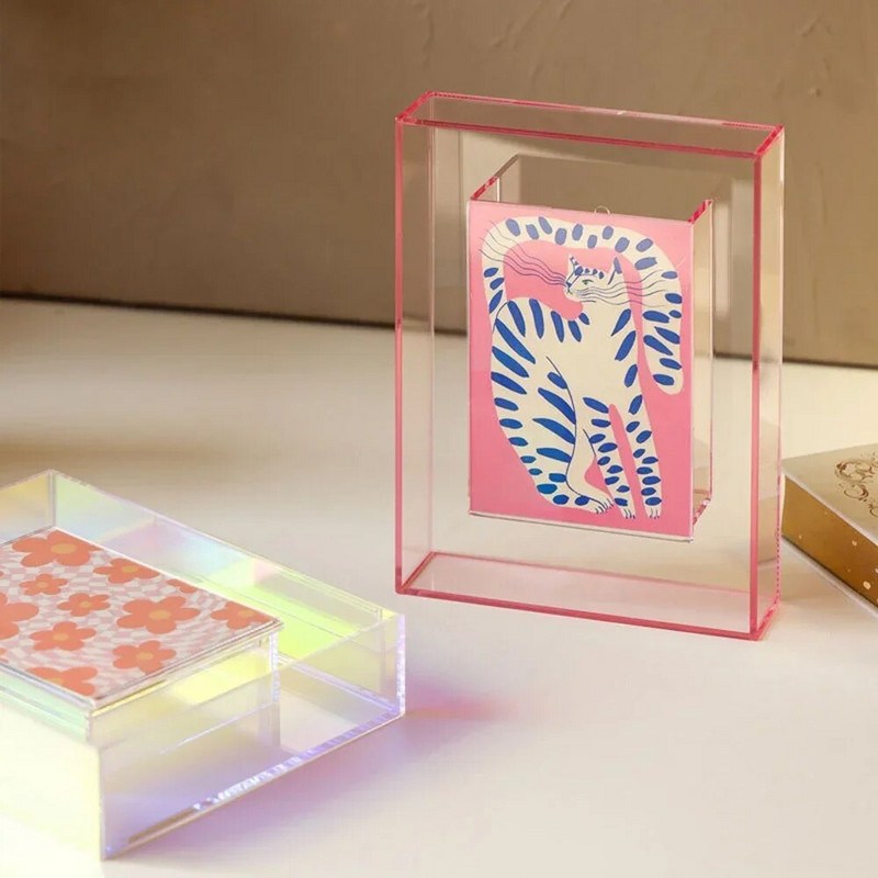 Šareni akrilni okviri za fotografije Moderni jednostavni 6 inčni poster slika Ins Stilski stolni okviri za slike Zidna dekoracija Kreativni DIY