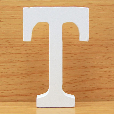 11CM Letras Samostojeća drvena abeceda Bijela drvena slova Dekoracija doma Ukrasi za vjenčanje DIY Personalizirani dizajn imena