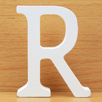 11CM Letras Samostojeća drvena abeceda Bijela drvena slova Dekoracija doma Ukrasi za vjenčanje DIY Personalizirani dizajn imena