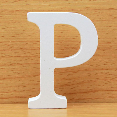 11CM Letras Samostojeća drvena abeceda Bijela drvena slova Dekoracija doma Ukrasi za vjenčanje DIY Personalizirani dizajn imena