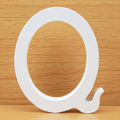 11CM Letras Samostojeća drvena abeceda Bijela drvena slova Dekoracija doma Ukrasi za vjenčanje DIY Personalizirani dizajn imena