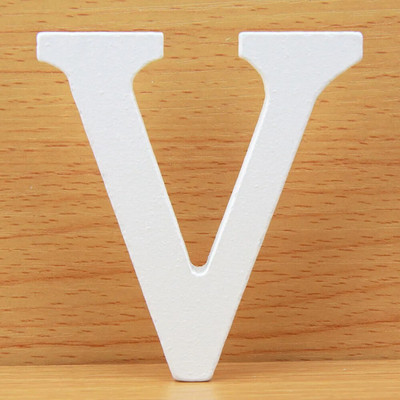 11CM Letras Samostojeća drvena abeceda Bijela drvena slova Dekoracija doma Ukrasi za vjenčanje DIY Personalizirani dizajn imena