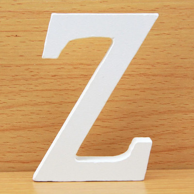 11CM Letras Samostojeća drvena abeceda Bijela drvena slova Dekoracija doma Ukrasi za vjenčanje DIY Personalizirani dizajn imena