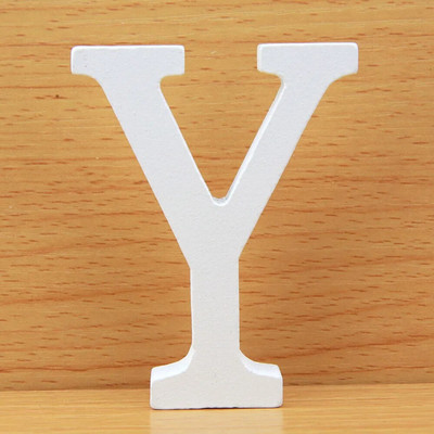 11CM Letras Samostojeća drvena abeceda Bijela drvena slova Dekoracija doma Ukrasi za vjenčanje DIY Personalizirani dizajn imena
