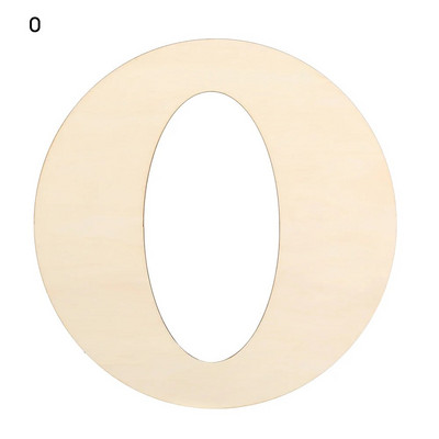 30 cm DIY tühi värvitav puidust käsitöö kodukaunistus peotarbed seinaukse kaunistused lõpetamata tähestik puidust tähed