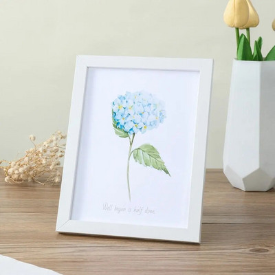 Puidust pildiraam Uus 8-tolline seinale riputatav fotodekoor, 6-tolline 10-tolline pildiraamiga statiiv