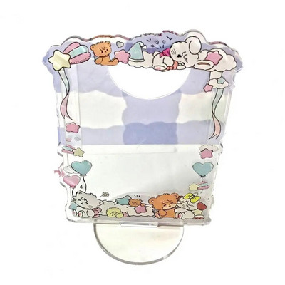 Prekrasan držač za fotokarticu, šarmantni okvir za fotografije, valoviti rub, ukrasni mali stalak za kartice, zvijezda od 3 inča