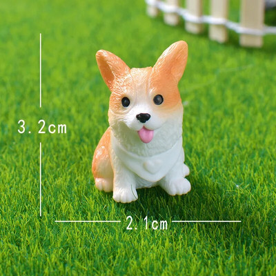 12 TK Kääbus koerakujukesed Kääbus terraariumi meisterdamine Realistlikud loomad Koerad isetegemiseks Mikromaastik Haldjaaia tarvikud