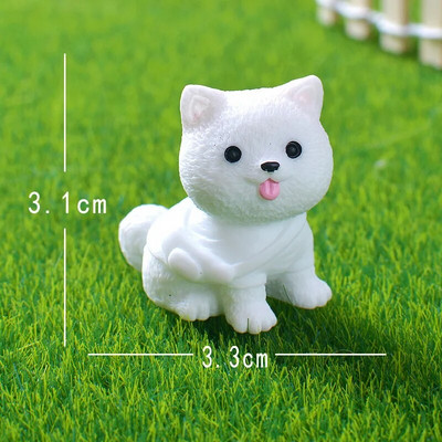 12 TK Kääbus koerakujukesed Kääbus terraariumi meisterdamine Realistlikud loomad Koerad isetegemiseks Mikromaastik Haldjaaia tarvikud