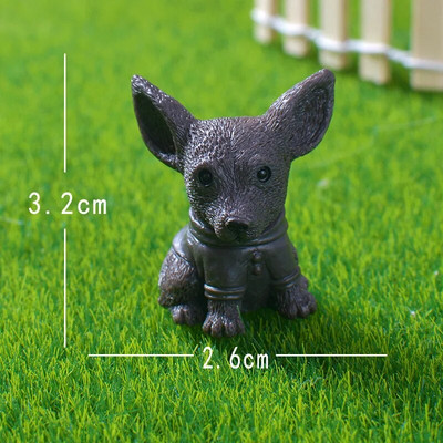 12 TK Kääbus koerakujukesed Kääbus terraariumi meisterdamine Realistlikud loomad Koerad isetegemiseks Mikromaastik Haldjaaia tarvikud