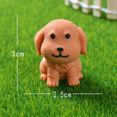 12 TK Kääbus koerakujukesed Kääbus terraariumi meisterdamine Realistlikud loomad Koerad isetegemiseks Mikromaastik Haldjaaia tarvikud