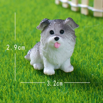 12 TK Kääbus koerakujukesed Kääbus terraariumi meisterdamine Realistlikud loomad Koerad isetegemiseks Mikromaastik Haldjaaia tarvikud