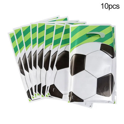 Nogometna zabava Vrećica za slatkiše s upletenim vezicama Dječji dječaci Rođendanska sportska nogometna zabava Vrećica za pakiranje poklona