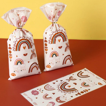 Bohemian Rainbow Goody Bag Торбички с бонбони Декорация за парти за рожден ден Деца Възрастни Сватба Парти на открито Парти за рожден ден Консумативи Декорация за бебешки душ