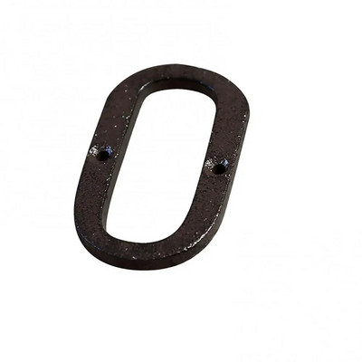 Retrostiilis toidukaubad malmist metallist loominguline isetegemise maja ukseplaadi kirjasümbol