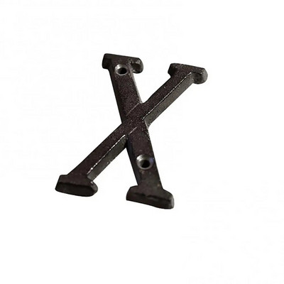 Retrostiilis toidukaubad malmist metallist loominguline isetegemise maja ukseplaadi kirjasümbol