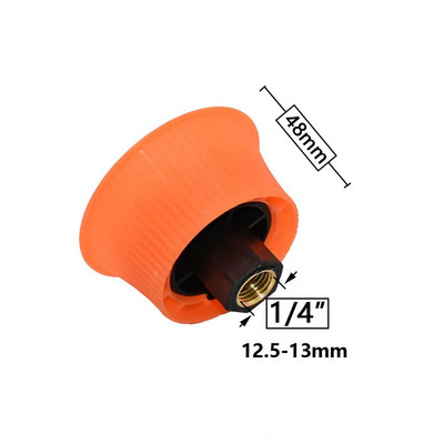 Farm Garden vario purkštuvo antgalis 1/2/3/4 purkštuko galvutė Žemės ūkis šiltnamio efektą sukeliančių pesticidų rūko purškimo purkštuvas 1/4 1/2" sriegis