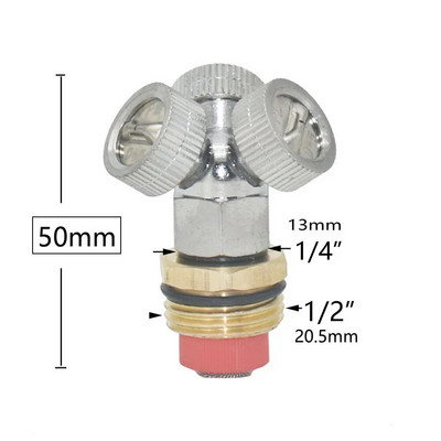 Farm Garden vario purkštuvo antgalis 1/2/3/4 purkštuko galvutė Žemės ūkis šiltnamio efektą sukeliančių pesticidų rūko purškimo purkštuvas 1/4 1/2" sriegis