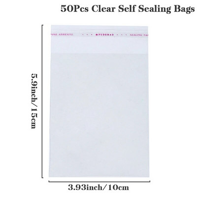 Läbipaistvad kandilised kommikotid Plastist tsellofaanist pakend kommibatoon Pulma sünnipäevapeo kaunistus Kingitused Lastele