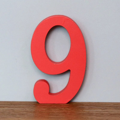 10 cm Punane puidust kunst käsitöö Vabalt seisev sünnipäev, pulm, süda Kodukaunistus Inglise tähed Tähestik Sõna Isikupärastatud nimekujundus