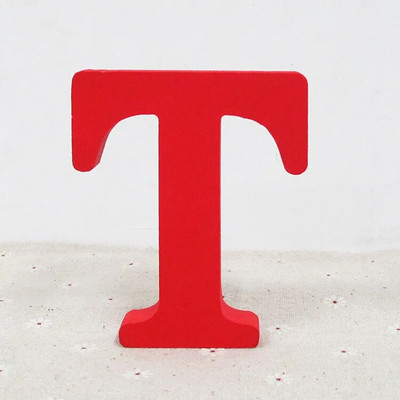 10 cm Punane puidust kunst käsitöö Vabalt seisev sünnipäev, pulm, süda Kodukaunistus Inglise tähed Tähestik Sõna Isikupärastatud nimekujundus