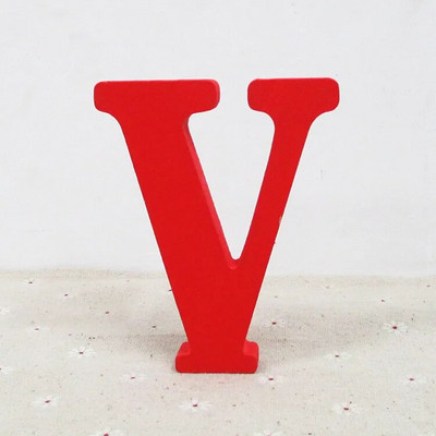 10 cm Punane puidust kunst käsitöö Vabalt seisev sünnipäev, pulm, süda Kodukaunistus Inglise tähed Tähestik Sõna Isikupärastatud nimekujundus