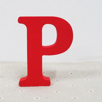 10 cm Punane puidust kunst käsitöö Vabalt seisev sünnipäev, pulm, süda Kodukaunistus Inglise tähed Tähestik Sõna Isikupärastatud nimekujundus