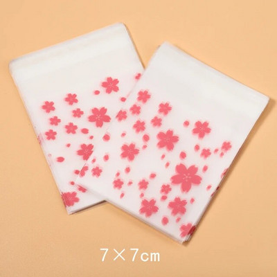 100 vnt. ačiū lipnūs maišeliai, skaidrūs plastikiniai sausainių pakuotė, skirti vestuvių vakarėlio dekoravimui, „pasidaryk pats“ dovanų pakavimo maišeliai