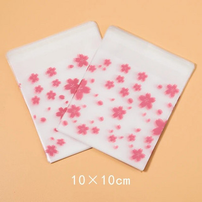 100 vnt. ačiū lipnūs maišeliai, skaidrūs plastikiniai sausainių pakuotė, skirti vestuvių vakarėlio dekoravimui, „pasidaryk pats“ dovanų pakavimo maišeliai