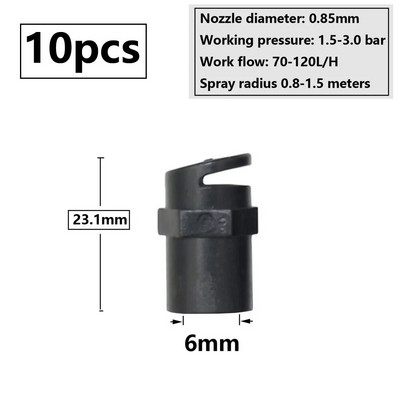 Mlaznice za vodu s rotirajućim vrtnim prskalicama, raspršivači za zalijevanje biljaka od 360 stupnjeva za navodnjavanje vrtnih biljaka
