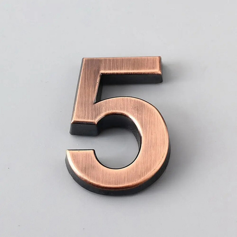 Ljepljivi vintage zidni dekor Kuća Hotel Apartman Pretinac Vrata Adresa Brojevi Znak tablice Broj Naljepnica Digitalna naljepnica