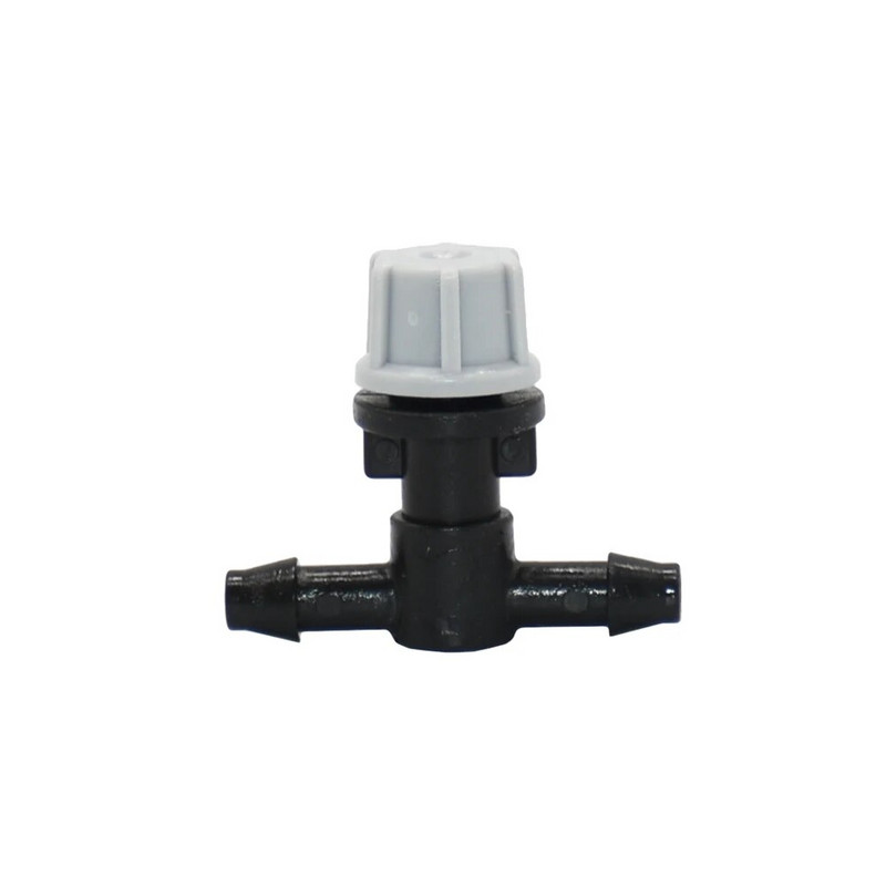 10 tk Mikrotilguti niisutamise uduotsik oranž hall aiapihusti jahutusvihmut, 1/4 teeotsaga pistik