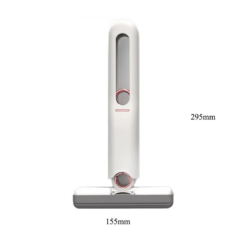 Minimopid põrandapuhastuskäsn, pigistatav mopp kodupuhastusvahendid koduseks auto kaasaskantav klaasipuhastaja klaasi ekraani lauapuhastusmopp