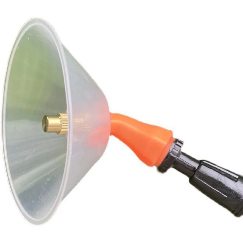 Žemės ūkio purkštuvo antgalis vėjui atsparus dangčio antgalis Reguliuojamas sodo gėlių žolės purškimas sodo augalų laistymo antgalis