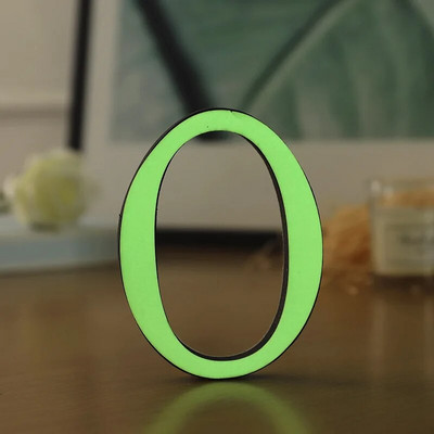 PVC 3D 10cm šviečiančios raidės sienų apdaila Ekologiškas plastikas angliškos abėcėlės amatai dekoratyviniai