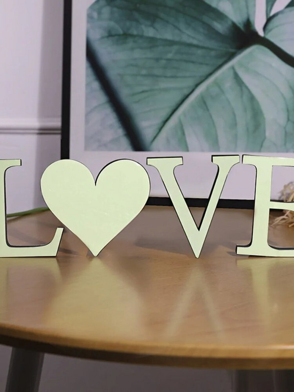 PVC 3D 10cm šviečiančios raidės sienų apdaila Ekologiškas plastikas angliškos abėcėlės amatai dekoratyviniai