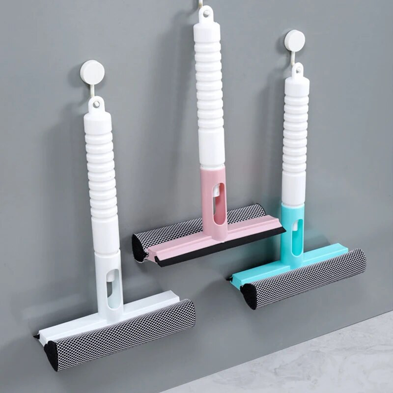 Aknapuhastushari Kahepoolne Lahti võetav varras Aknapuhastus Mop Klaasi kaabitsa puhasti veepihustuspudeli puhastustööriistaga