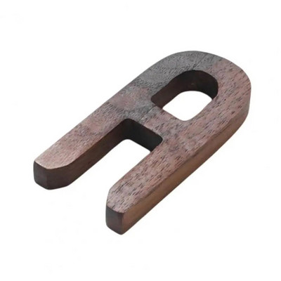 NOVO Nordijski stil Slovo od crnog oraha Ukrasna kombinacija slova Zidna dekoracija DIY Slovo Dekoracija doma Drvena abeceda