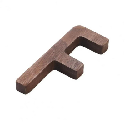 NOVO Nordijski stil Slovo od crnog oraha Ukrasna kombinacija slova Zidna dekoracija DIY Slovo Dekoracija doma Drvena abeceda