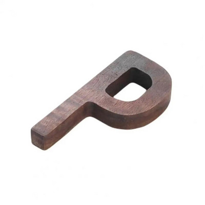 NOVO Nordijski stil Slovo od crnog oraha Ukrasna kombinacija slova Zidna dekoracija DIY Slovo Dekoracija doma Drvena abeceda