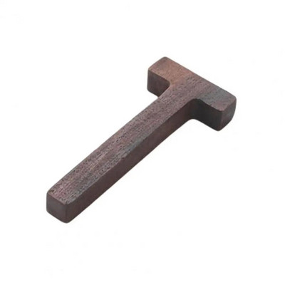 NOVO Nordijski stil Slovo od crnog oraha Ukrasna kombinacija slova Zidna dekoracija DIY Slovo Dekoracija doma Drvena abeceda