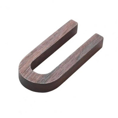 NOVO Nordijski stil Slovo od crnog oraha Ukrasna kombinacija slova Zidna dekoracija DIY Slovo Dekoracija doma Drvena abeceda