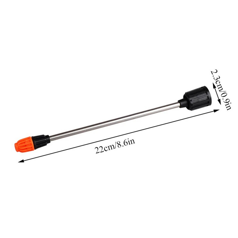 22 cm sprinkleri pikendusvarda pihustuspudeli otsik, pika otsiku survega käsitsi juhitav pikendusvarda pihustuspott aiatööriist