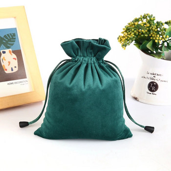 DINYAO Δώρο υφασμάτινες τσάντες με κορδόνι Πρωτοχρονιάτικο Πασχαλινό Πακέτο Γάμου Θήκες Βελούδινη τσάντα για κοσμήματα