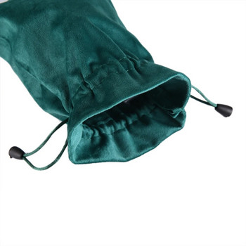 DINYAO Подаръчни платнени чанти с шнур Новогодишна сватба Великденски пакети Торбички Меки докосващи бижута Кадифена чанта