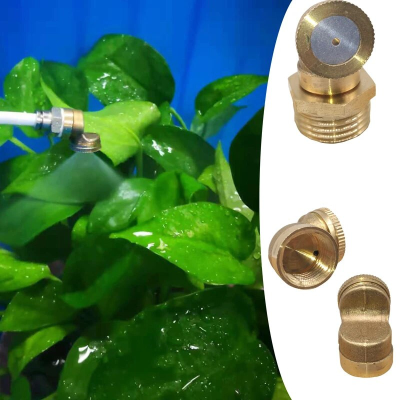 Uued 2tk messingist udupihustid, 1/4`` 1/2`` aia kastmise piimafarmi jahutuspihustid